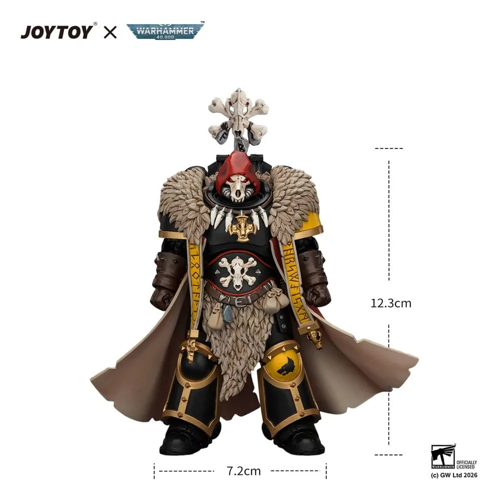 Warhammer Action Figure – Space Wolves Wolf Priest 12 cm 7