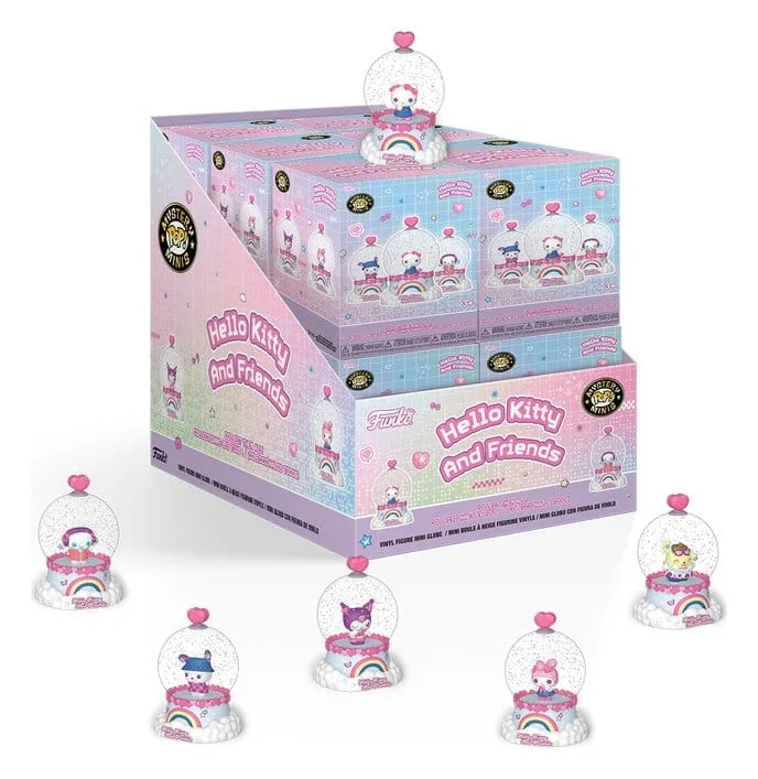 Hello Kitty & Friends Snow Globes – 12 Blind Boxes 5 cm