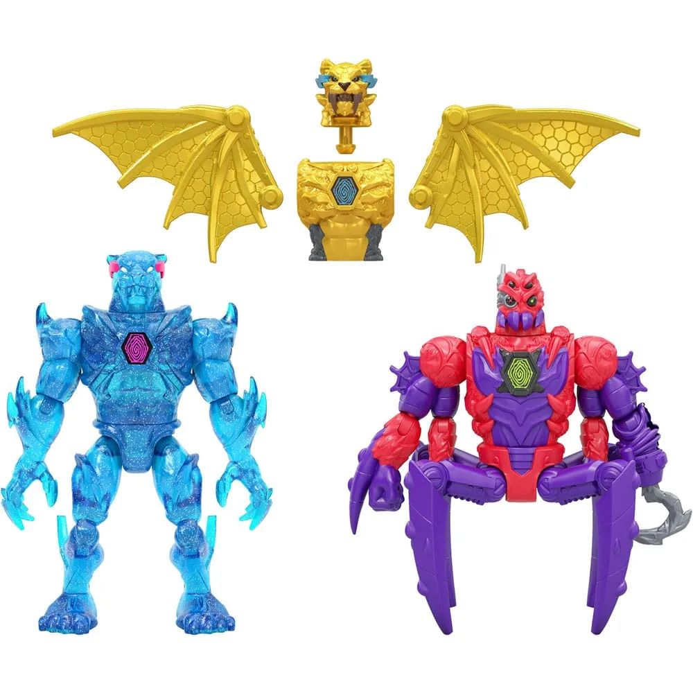 MrBeast Lab Mini Figures – Spider vs Energy Panther 2-Pack 11 cm 2
