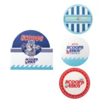 Stranger Things Untersetzer – Scoops Ahoy 4er-Set 9,5 cm 1