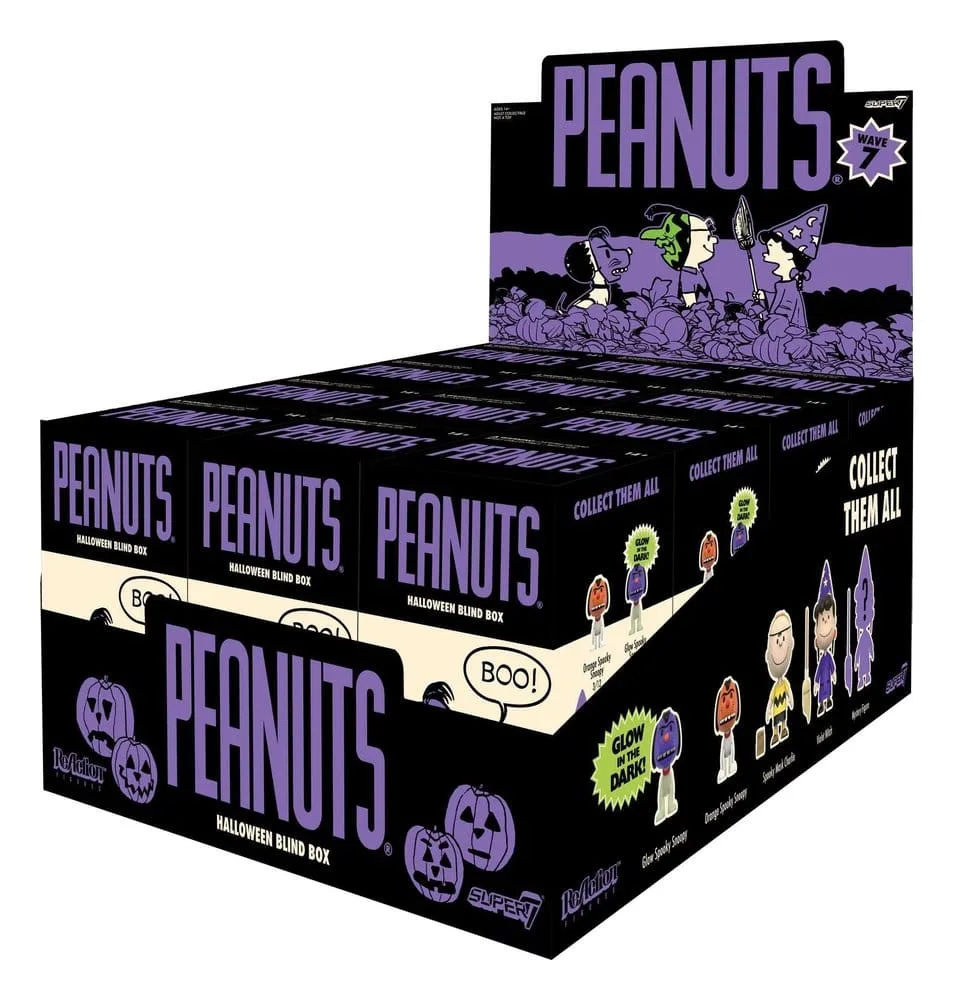 Peanuts Action Figure Display – Blind Box Wave 7 12-Pack