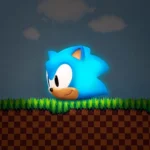 Sonic the Hedgehog Mood Light – Head Design 12 cm 1