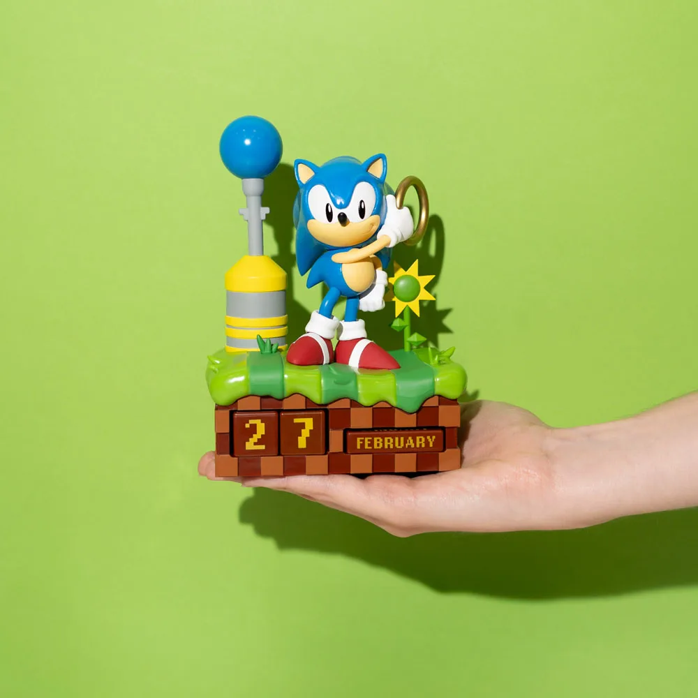 Sonic the Hedgehog Eeuwigdurende kalender – 3D 16 cm 6