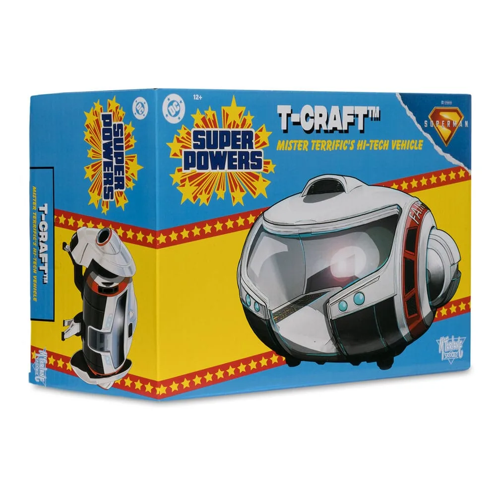 Superman 2025 Vehicle – DC Super Powers T-Craft 11 cm 6