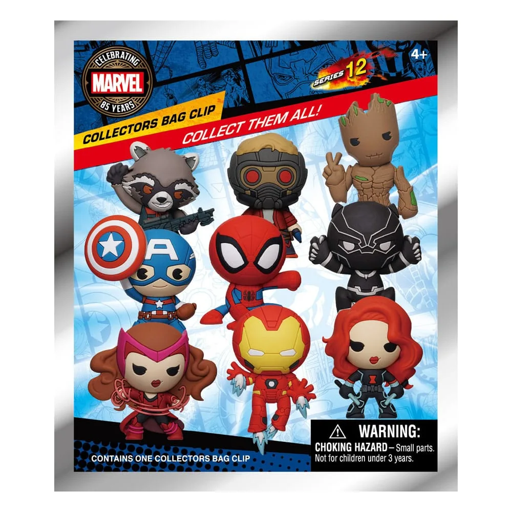 Marvel Bag Clips – 85th Core Comic Series 12 Display of 24 2