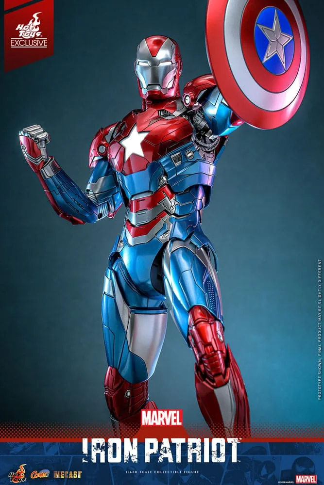 Marvel Action Figure – Iron Patriot Hot Toys Exclusive 1/6 32 cm 4