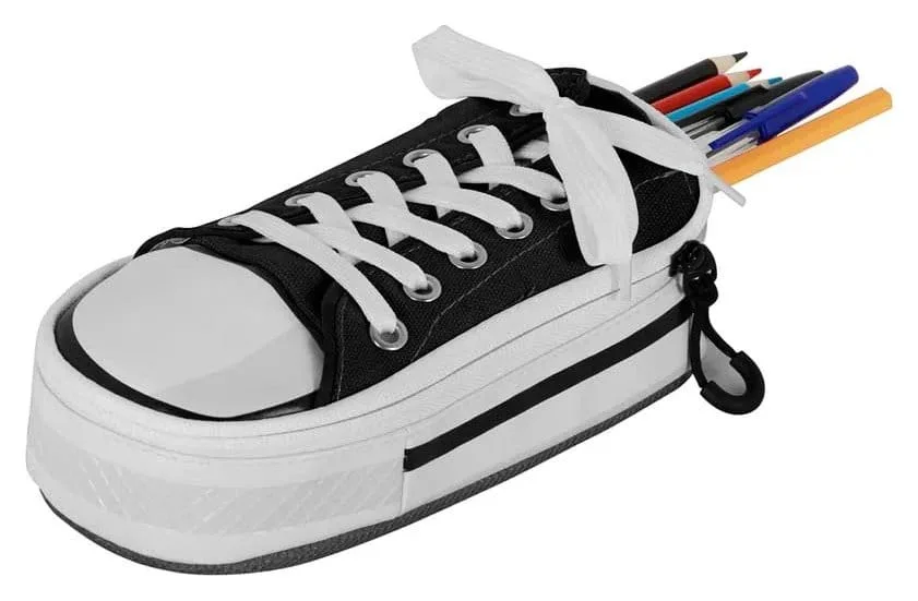 Oh My Pop Pencil Case – Black Sneakers 20 x 9 x 5 cm 3