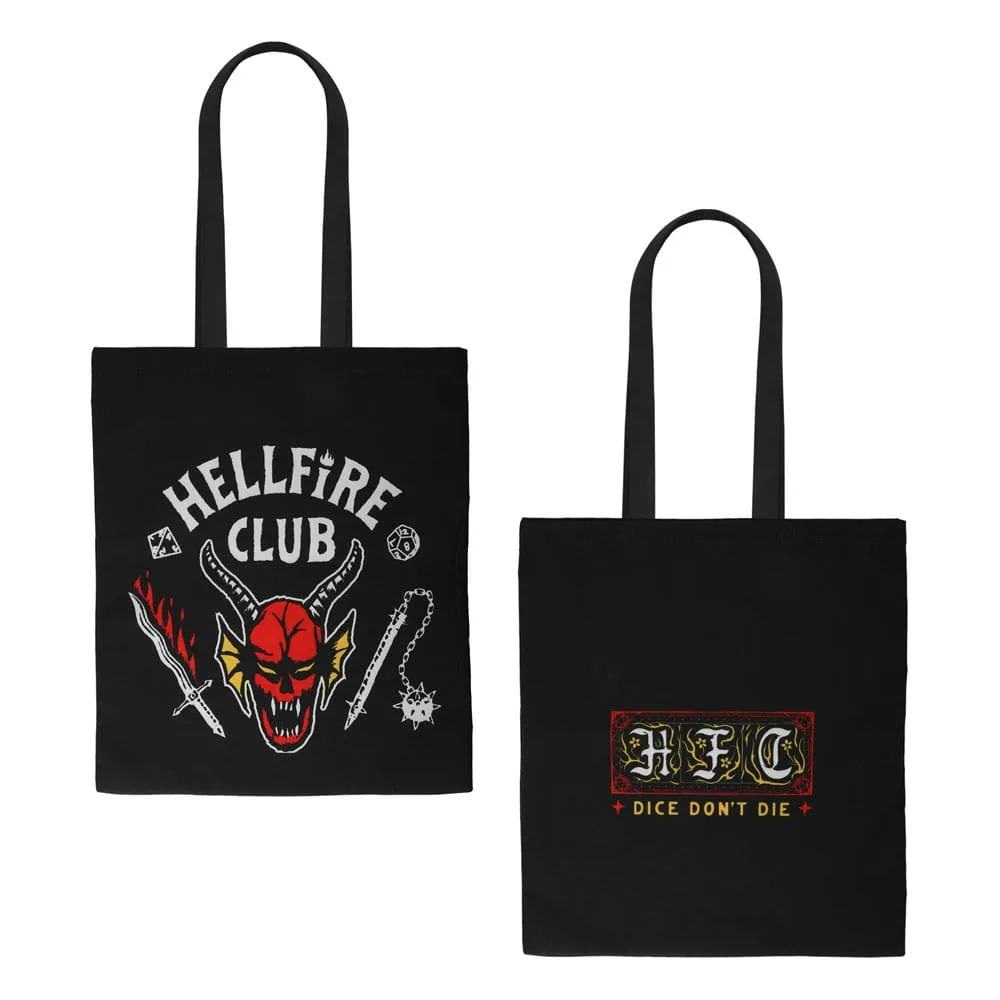Stranger Things Tote Bag – Hellfire Club 42 x 38 cm
