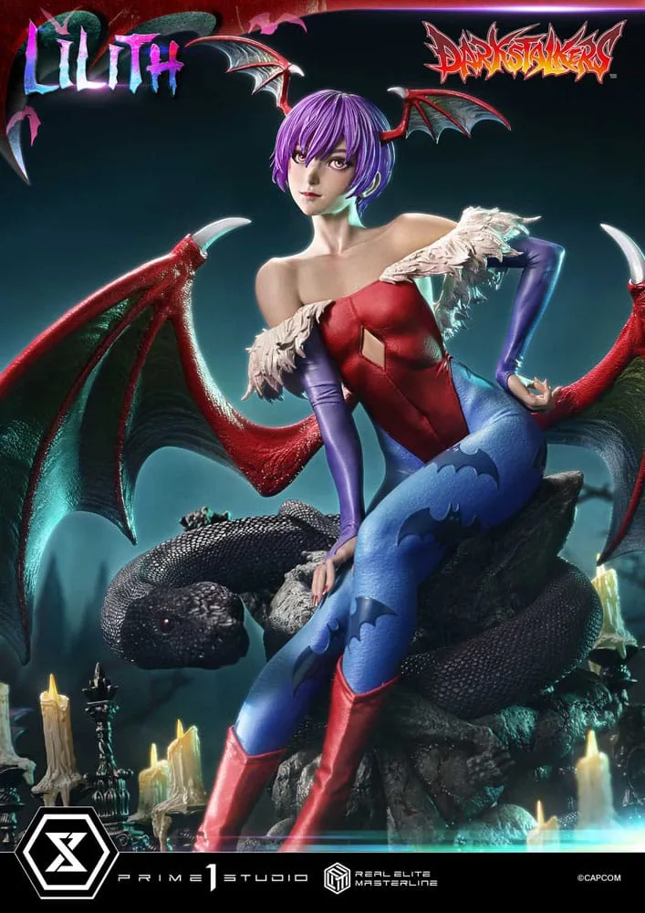 Darkstalkers Statue – Lilith Real Elite Masterline 1/4 Scale 52 cm 5
