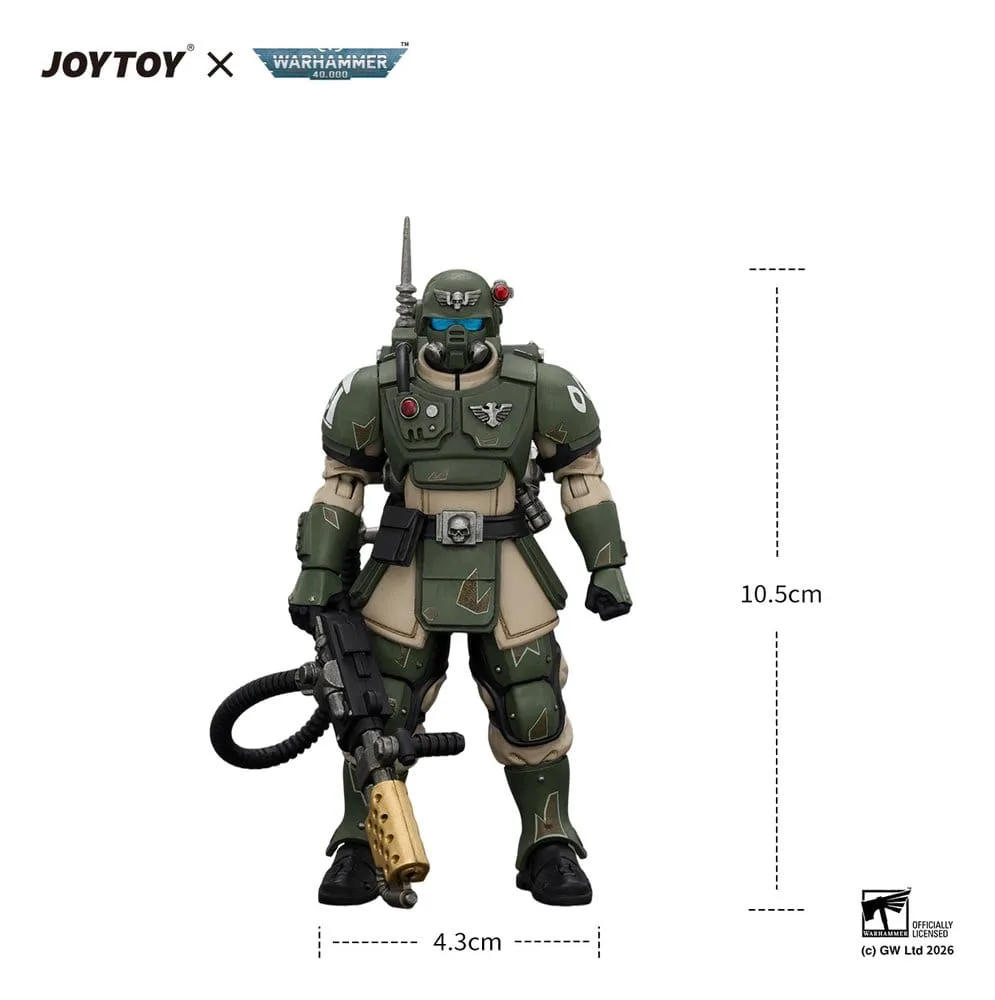 Warhammer Action Figure – Astra Militarum Kasrkin 2 with Flamer 6