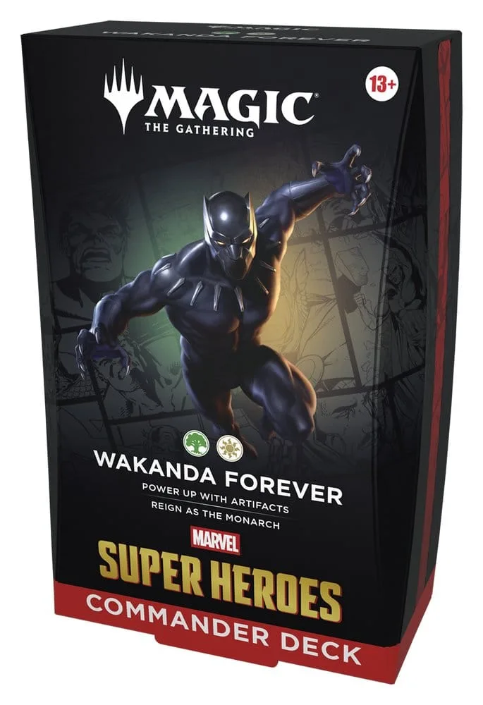 Magic the Gathering Commander Decks – Marvel Super Heroes Case of 4 7