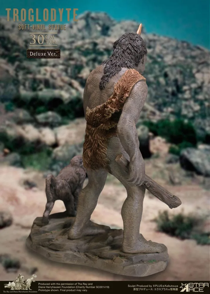 Ray Harryhausen Statue – Troglodyte Deluxe 30 cm 3