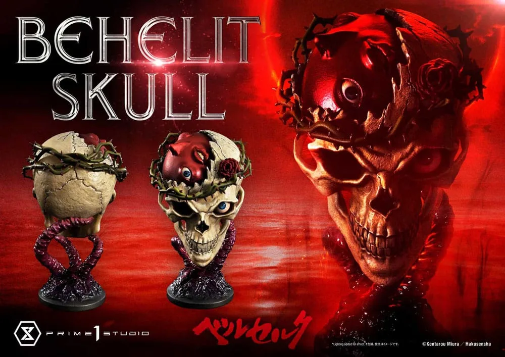 Berserk Statue – Life Scale Masterline Behelit Skull 20 cm 14
