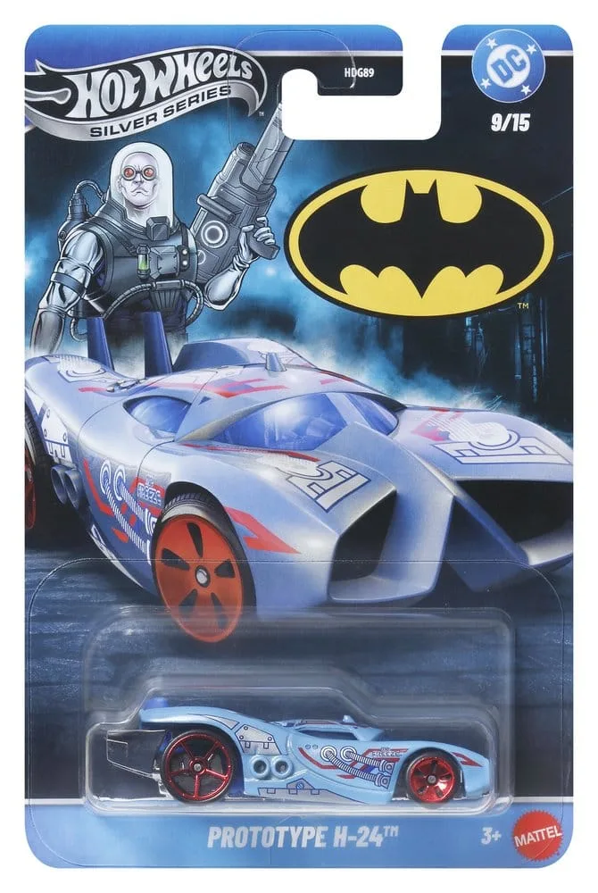Batman Modelauto's – Hot Wheels Silver Series 24 stuks 1:64 18