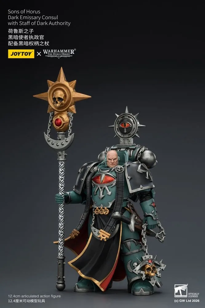 Warhammer Action Figure – Sons of Horus Dark Emissary Consul 12.4 cm 3