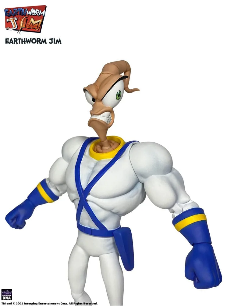 Earthworm Jim Action Figure – Wave 1 with Snot 15 cm 19