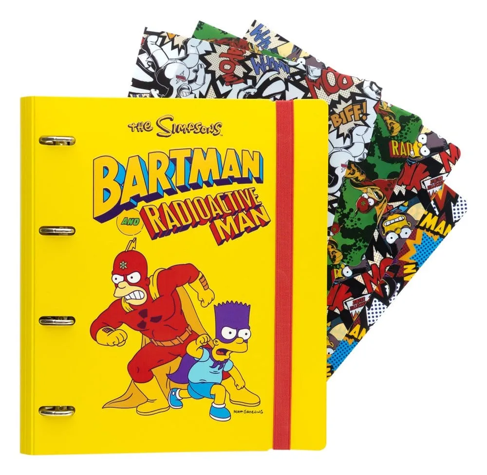The Simpsons Binder – 4 Rings 32 x 28 cm