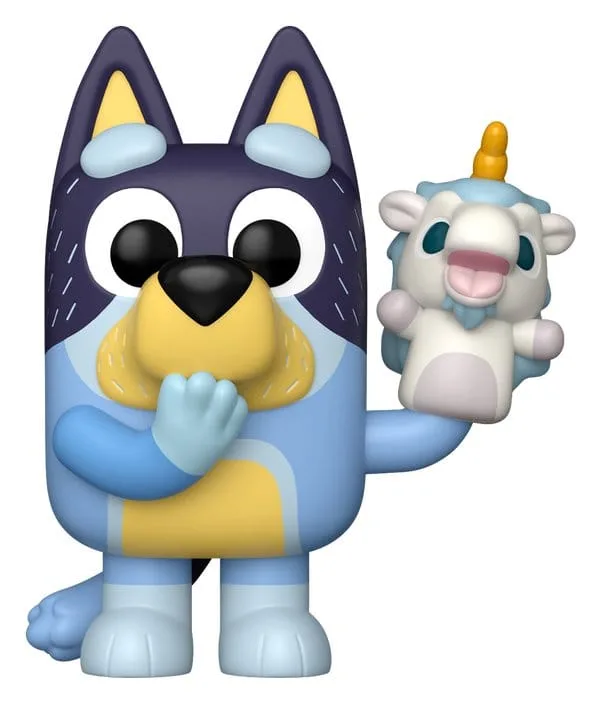 Bluey Vinyl Figure – Funko Pop Bandit with Unicourse 9 cm 1
