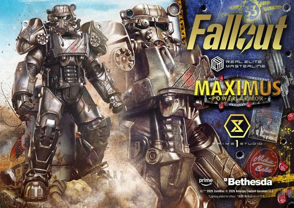 Fallout Statue – Maximus Power Armor 67 cm 2