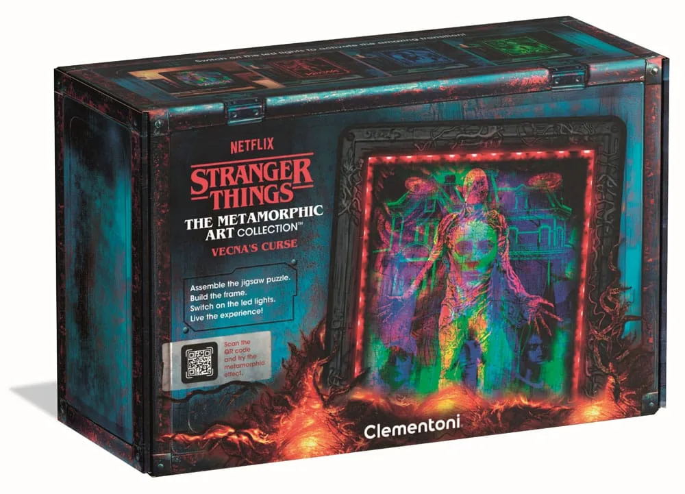 Stranger Things Jigsaw Puzzle – Vecna LED Effect 520 Pieces 2
