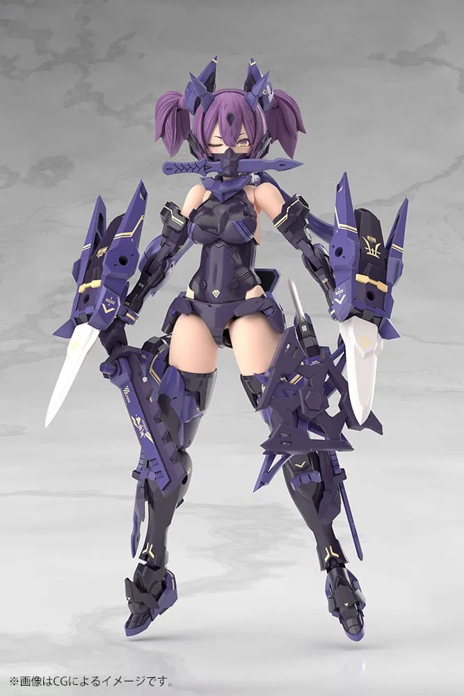 Megami Device Model Kit – Asra Ninja Kaname Shadow Edition 14 cm 5