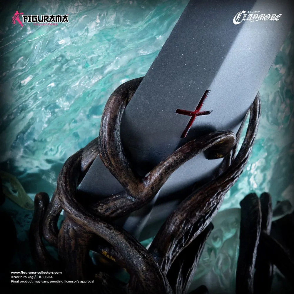 Claymore Statue – Clare vs. Ophelia Elite Exclusive 1:6, 69 cm 13