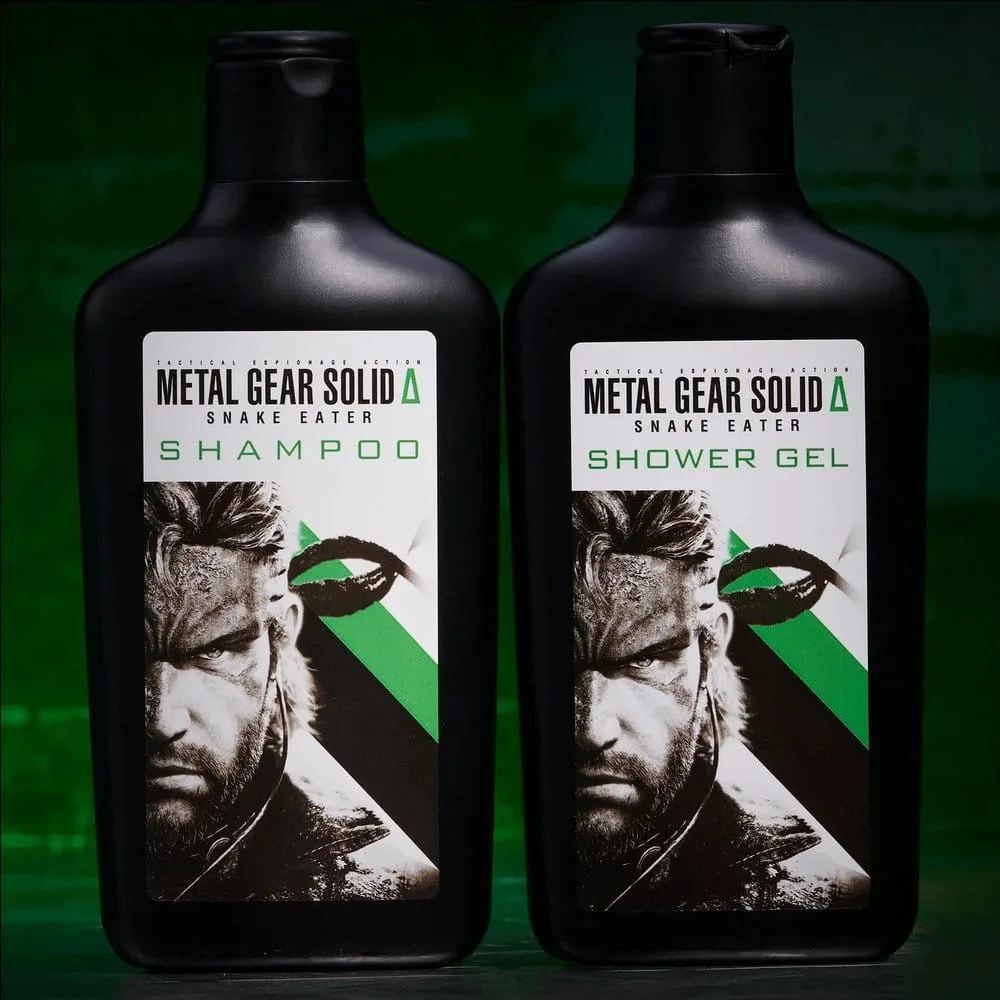 Metal Gear Solid Gift Set – Shower Gel & Shampoo 2