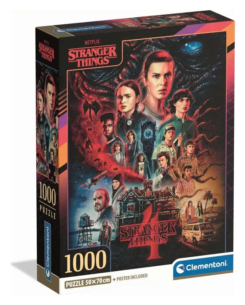 Stranger Things Jigsaw Puzzle – Season 4 House 1000 Pieces