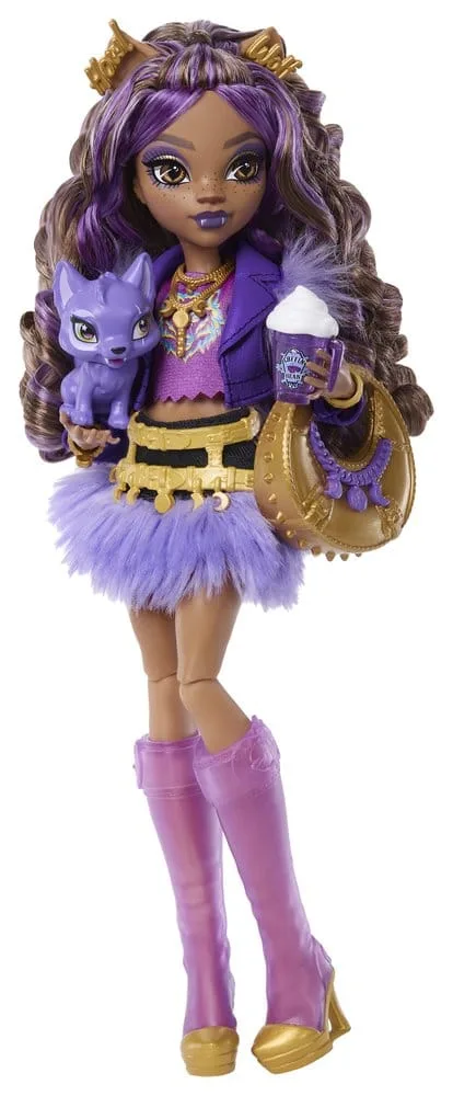 Monster High Doll – Clawdeen Wolf with Crescent 5