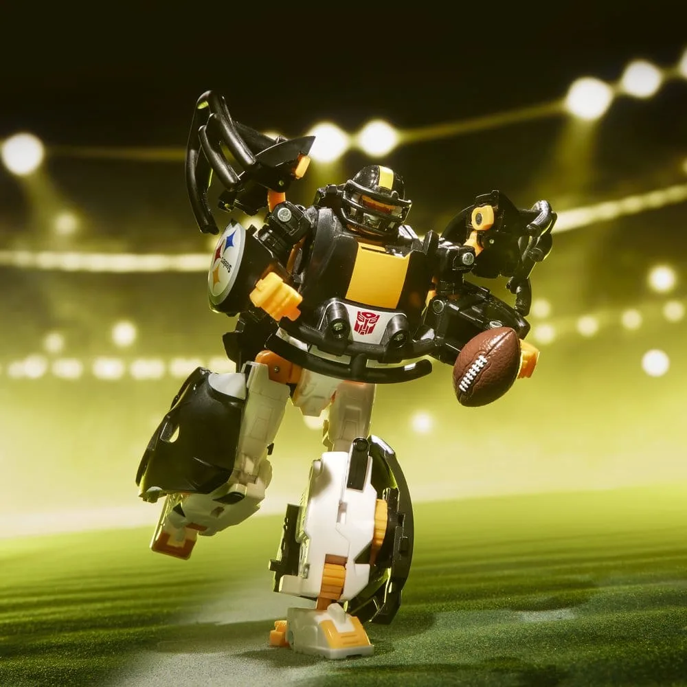 Transformers x NFL Figure – Steelers Steelsmash 14 cm 5