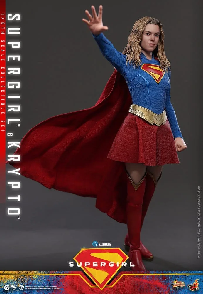 DC Comics Action Figure Set – Supergirl & Krypto 28 cm 8