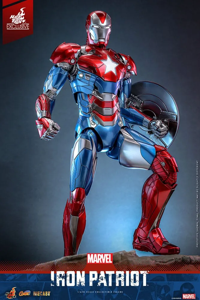 Marvel Action Figure – Iron Patriot Hot Toys Exclusive 1/6 32 cm 7