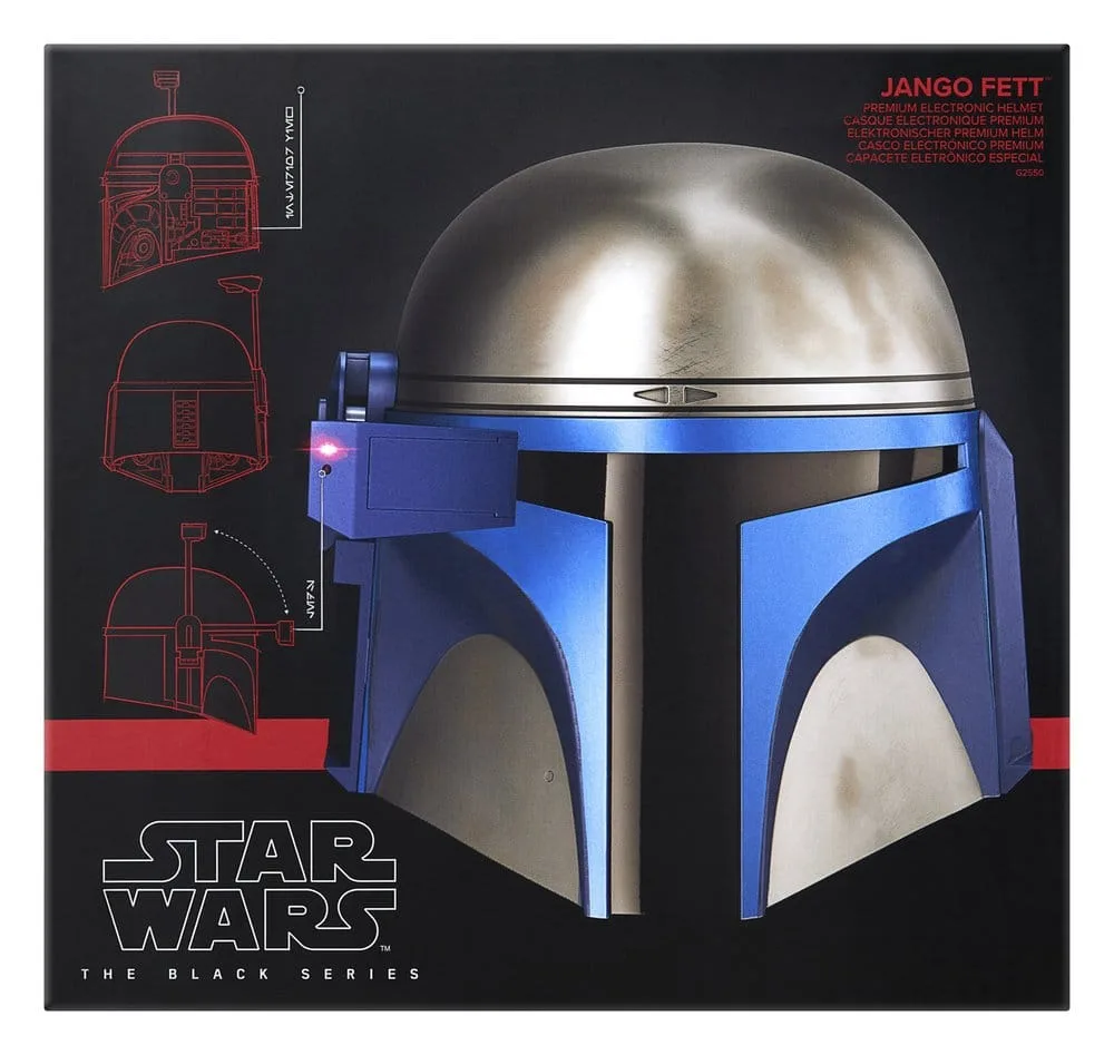 Star Wars Electronic Helmet – Jango Fett Black Series 14