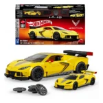 Hot Wheels Building Set – Mattel Brick Shop Corvette C8.R 1:32 1