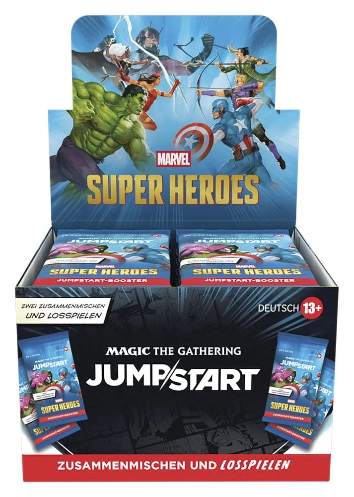 Magic: The Gathering Marvel Super Heroes Jumpstart – 24 boosters Duits 6