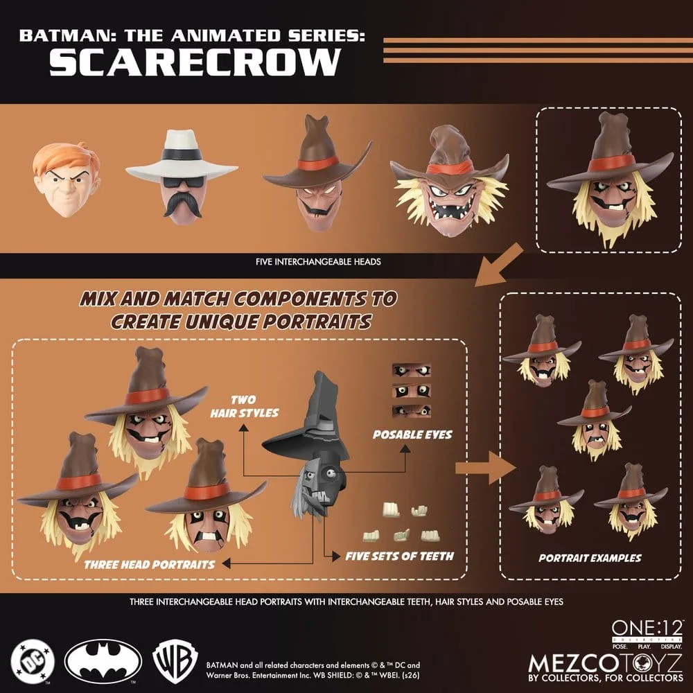 Batman The Animated Series Action Figure – Scarecrow 17 cm 4
