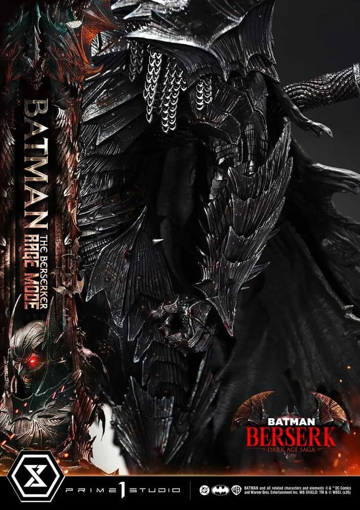 DC Comics Statue – Batman The Berserker Rage Mode 1/4 82 cm 16