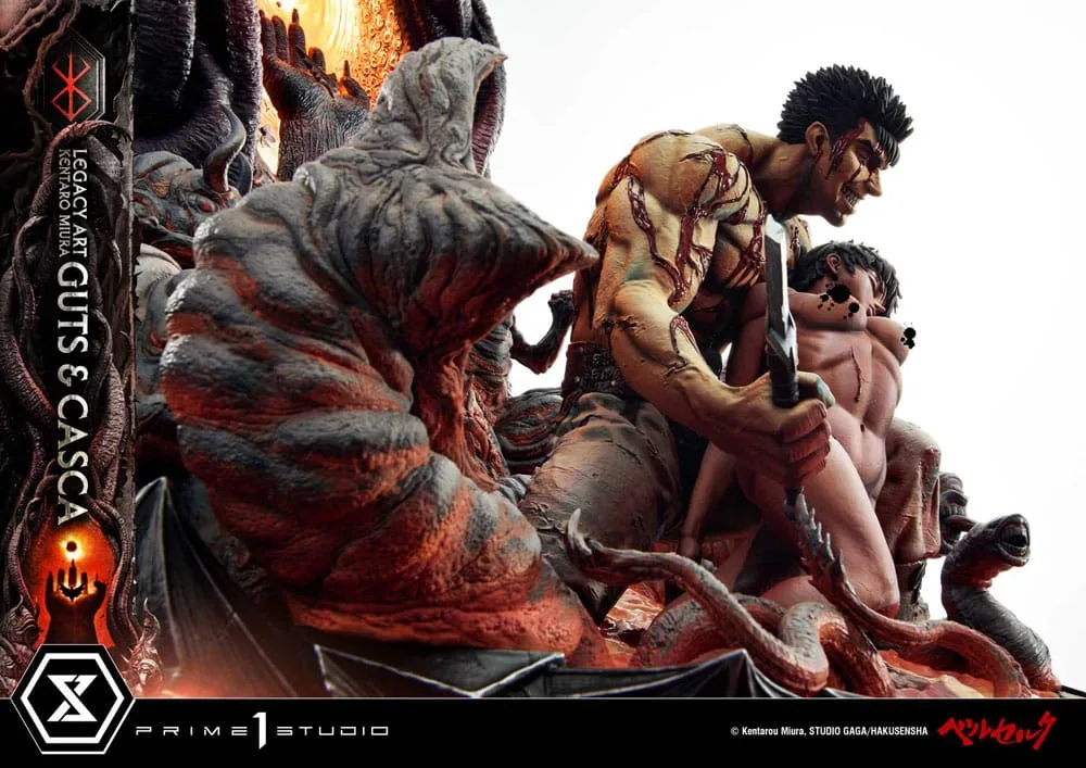 Berserk Statue – Guts & Casca Bonus Version 1/4 Scale 72 cm 16
