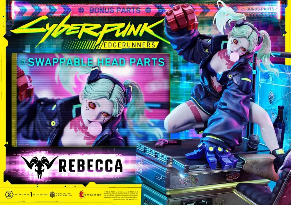 Cyberpunk Edgerunners Statue – Rebecca Deluxe Bonus 54 cm 3