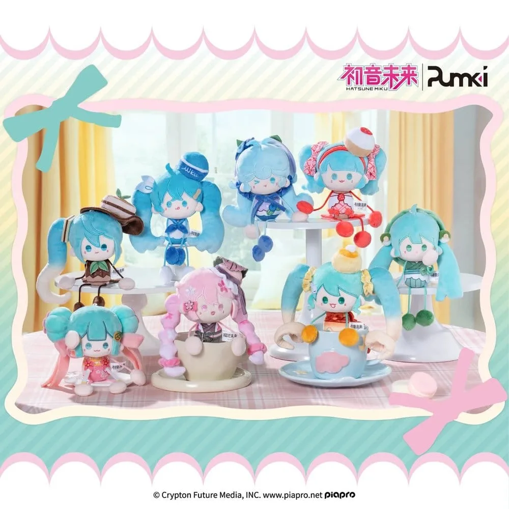 Hatsune Miku Mini Plush – Blind Box Display 8 cm 2