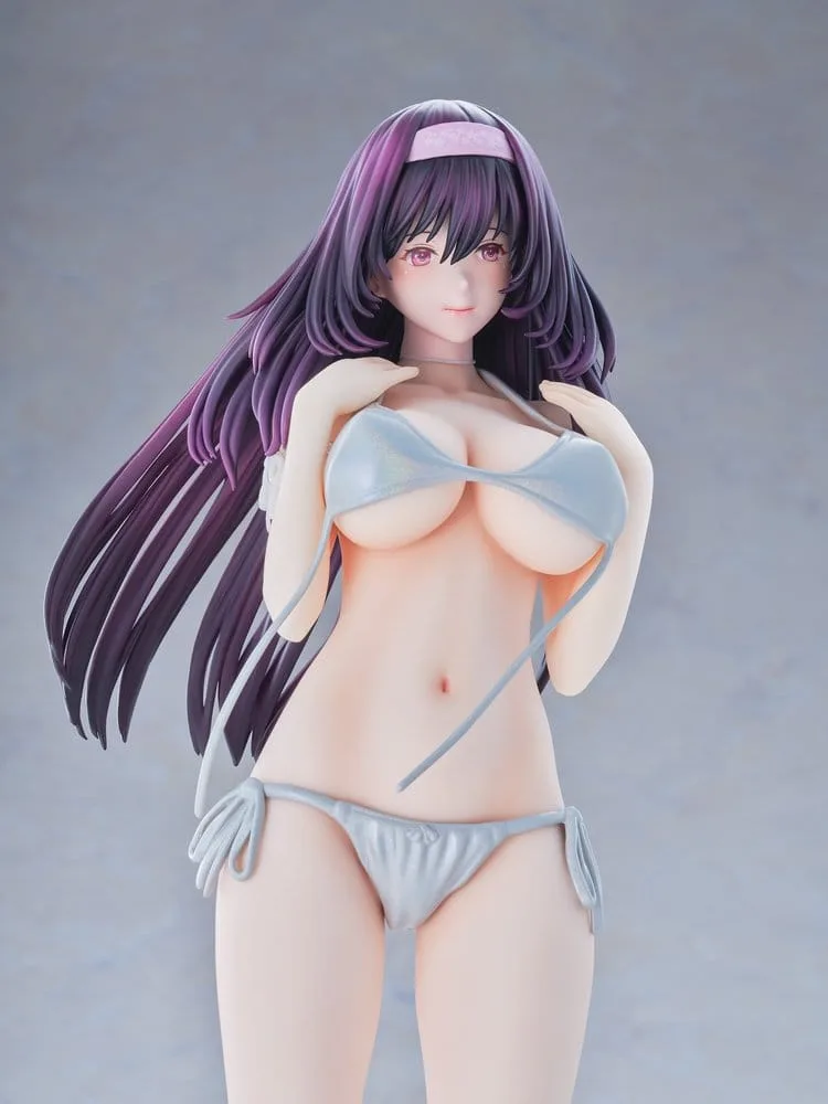 Original Model Statue – Tomoe Sakura Black Hair Swimsuit 32 cm 14