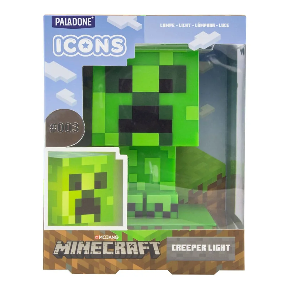 Minecraft Icons Light – Creeper 11 cm 7