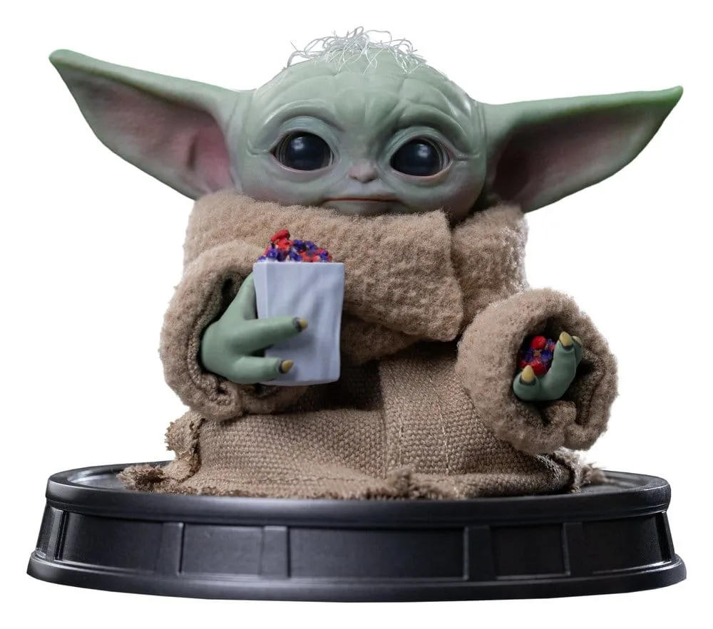 The Mandalorian & Grogu Statue – Popcorn Time 9.6 cm
