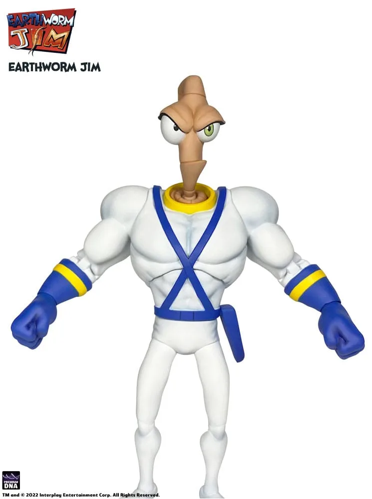 Earthworm Jim Action Figure – Wave 1 with Snot 15 cm 7