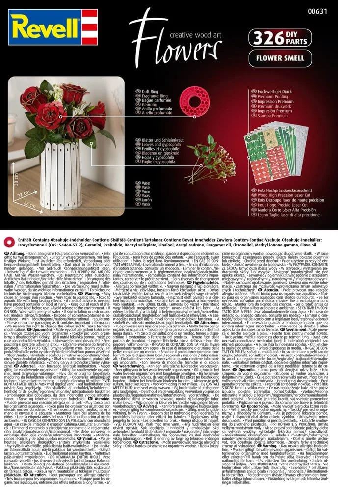 Bloemen bouwpakket – Revell Dream of Roses 22 x 22 cm 7