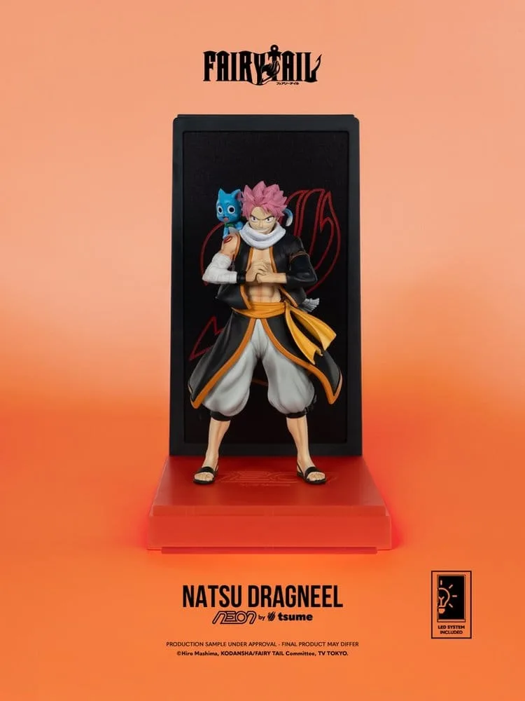 Fairy Tail beeld – NEON Natsu Dragneel 1/9 25 cm 3