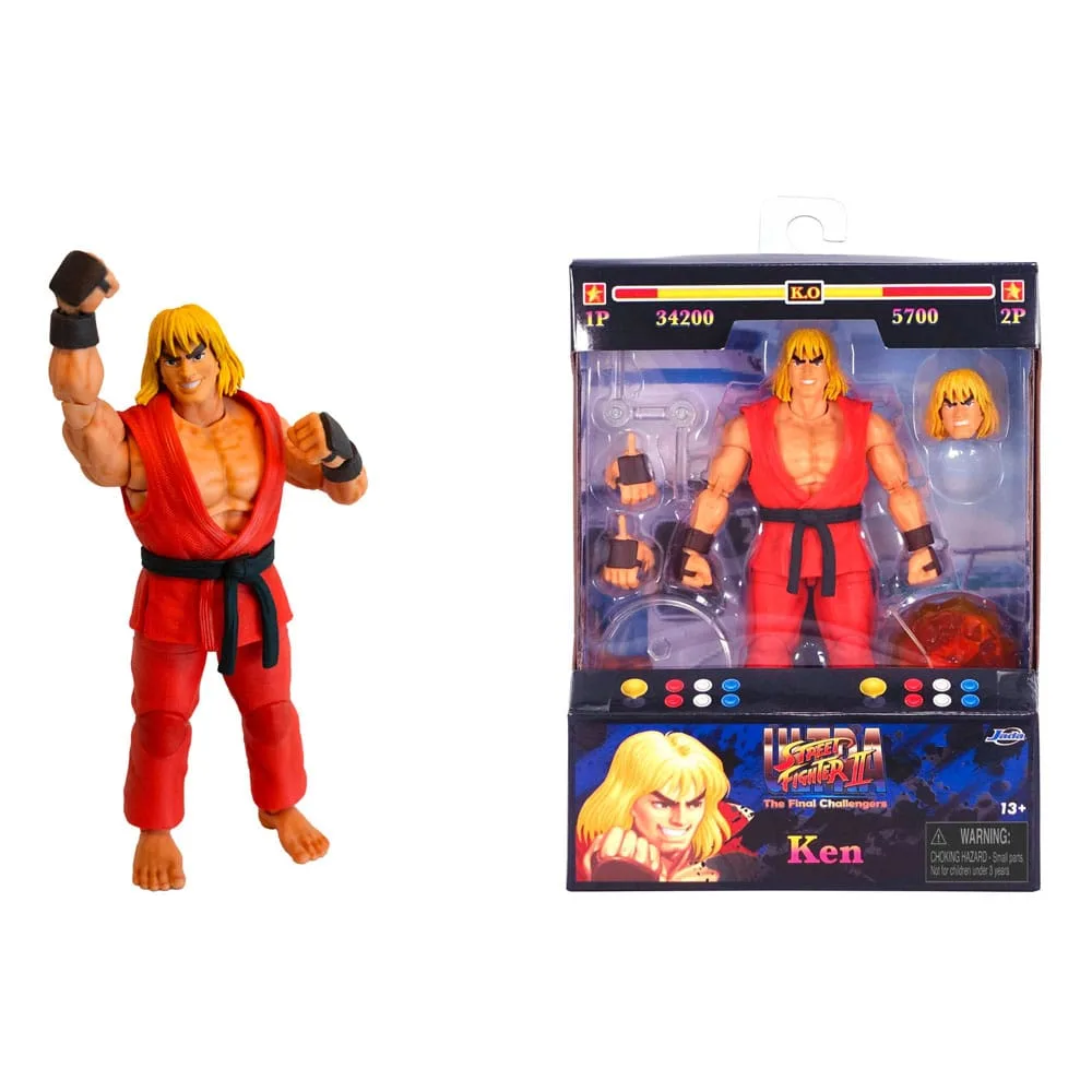 Ultra Street Fighter II Action Figure – Ken 1:12 15 cm 2