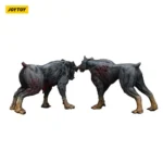 Zombie Dark Source Action Figures – Police Dogs 2-Pack 8 cm 7
