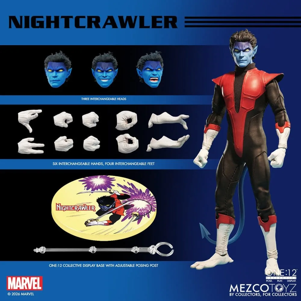 Marvel X-Men Action Figure – Nightcrawler One:12 Collective 16 cm 15