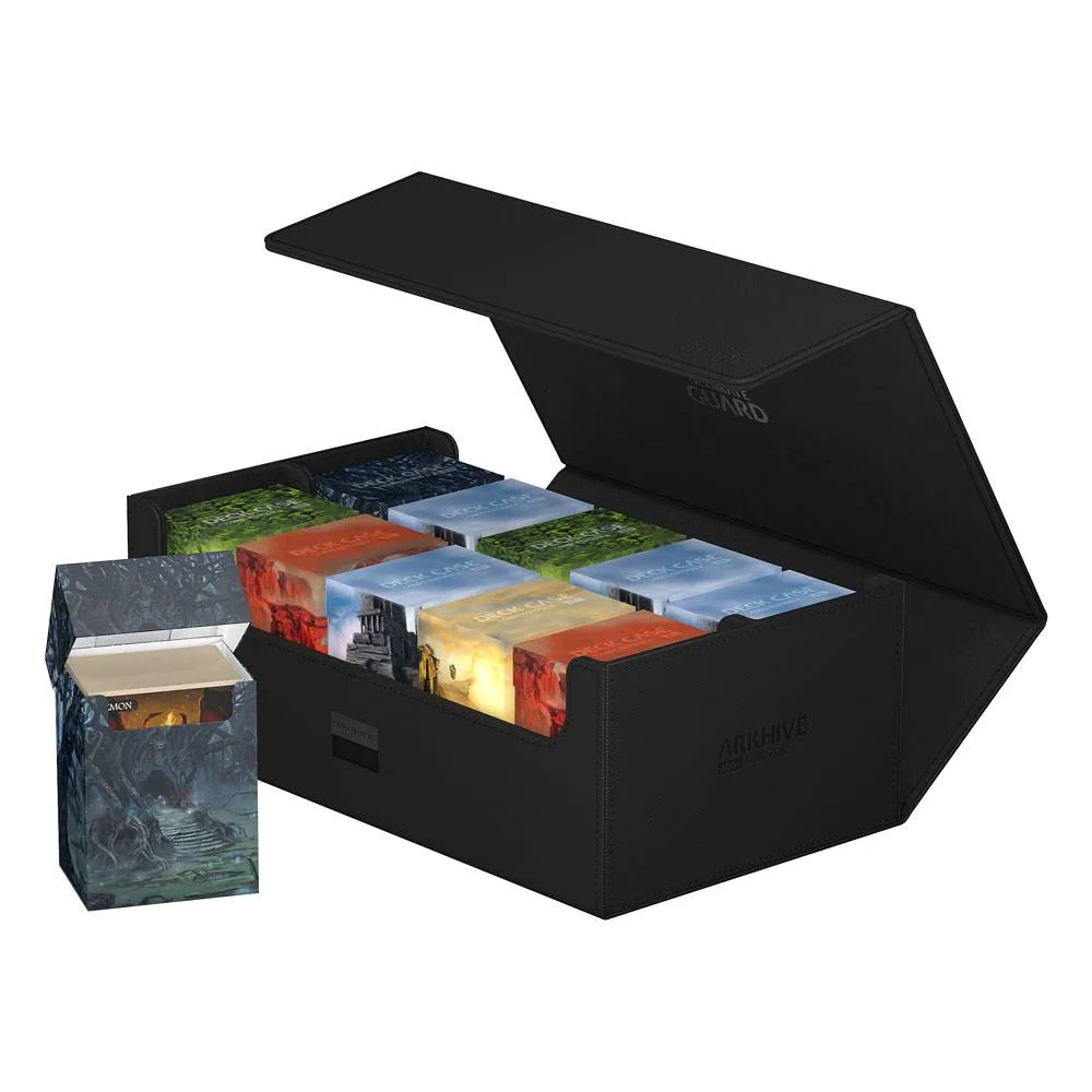 Ultimate Guard Card Storage Box – Arkhive 800+ Xenoskin Black 12